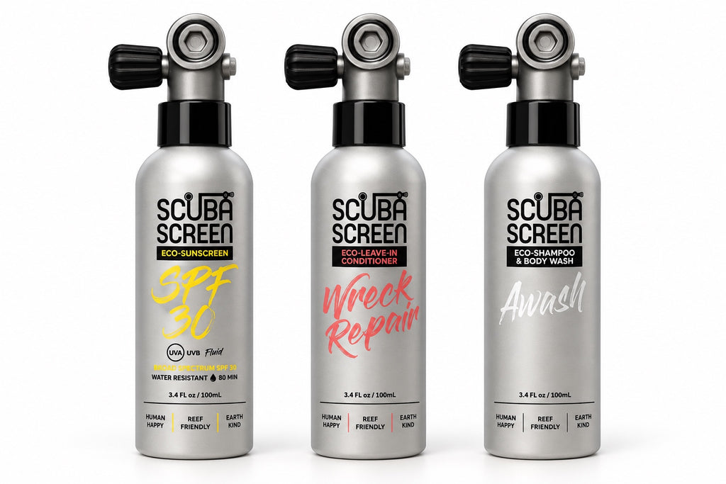 The Getaway: SPF 30 sunscreen, Wreck Repair and AWASH