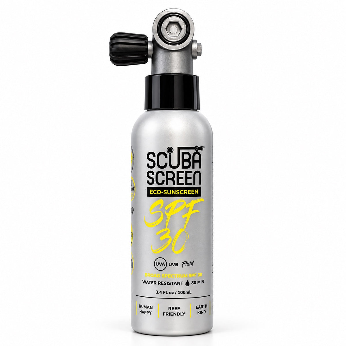 ScubaScreen Mineral Sunscreen SPF 30 100 ml front view